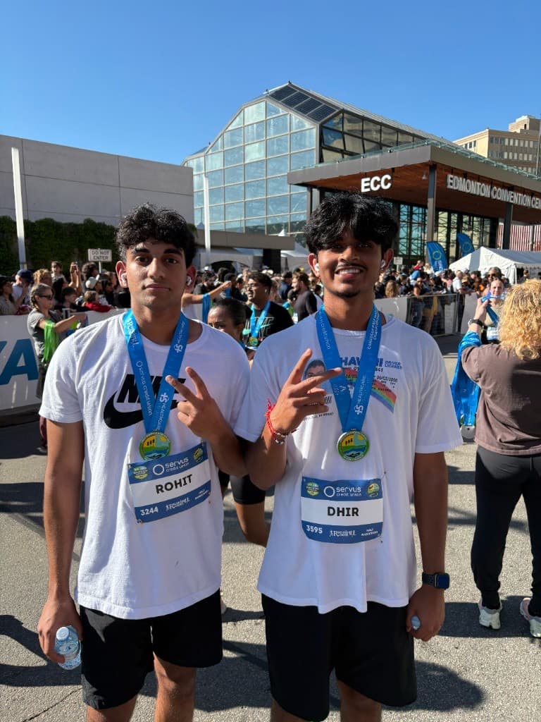 running